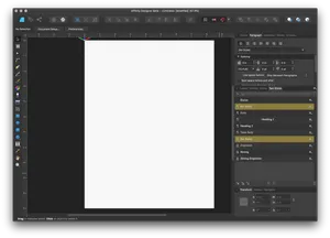 Affinity Designer Beta Interface PNG Image