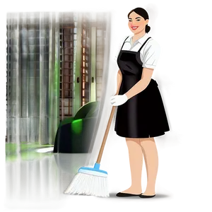 Affordable Maid Service Png Cip PNG Image