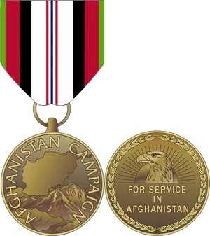 Afghanistan_ Campaign_ Medal PNG Image