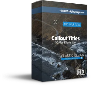 After Effects Callout Titles Box PNG Image