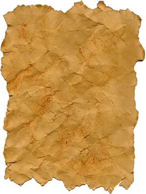 Aged Paper Texture PNG Image