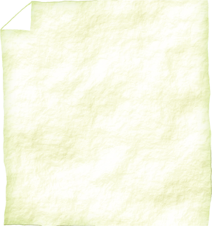 Aged Yellow Note Paper Texture PNG Image