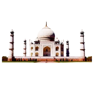 Agra's Taj Mahal Landscape Png Deo57 PNG Image