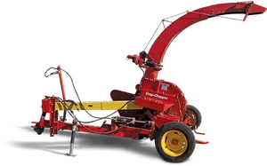 Agricultural Crop Chopper Machine PNG Image