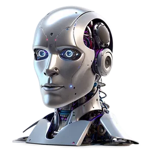 Ai Robot Head Illustration Png 06212024 PNG Image