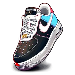 Air Force 1 Anime Custom Png 06212024 PNG Image