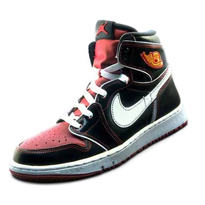 Air Jordan 1 Basketball Shoe Png 4 PNG Image