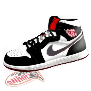 Air Jordan 1 Basketball Shoe Png Slo89 PNG Image