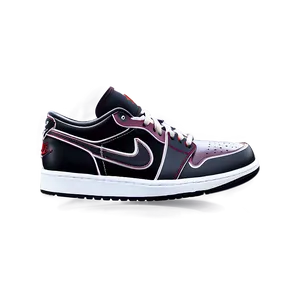 Air Jordan 1 Low Cut Design Png 06202024 PNG Image