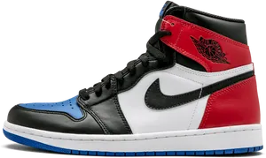 Air Jordan1 Retro High Top Sneaker PNG Image