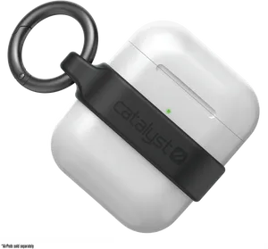 Air Pods Pro Casewith Carabiner Attachment PNG Image