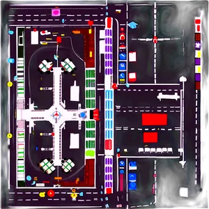 Airport Layout Map PNG Wxl68 PNG