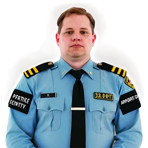 Airport Security Guard Png Usa PNG Image