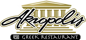 Akropolis Greek Restaurant Logo PNG Image