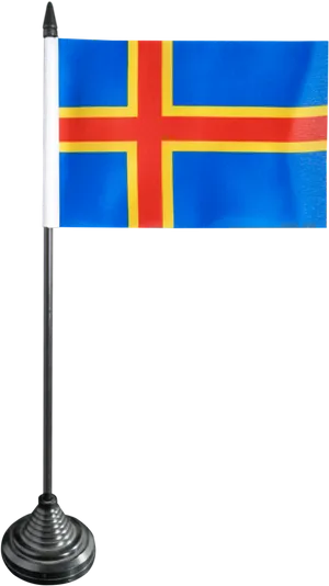 Aland Islands Flagon Stand PNG Image