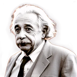 Albert Einstein Profile View Png Bdg79 PNG Image