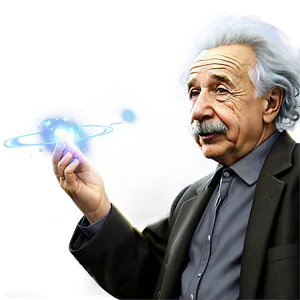 Albert Einstein Teaching Png 06122024 PNG Image