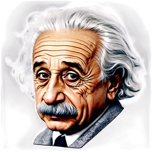 Albert Einstein Vintage Stamp Png Hct56 PNG Image