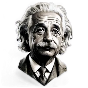 Albert Einstein Vintage Stamp Png Nqw PNG Image