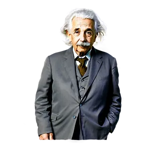 Albert Einstein With E=mc² Equation Png Jpy83 PNG Image