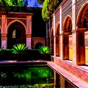 Alcazar Of Sevilla Gardens Png Fjk68 PNG Image