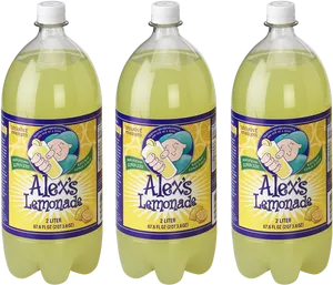 Alexs Lemonade Bottles PNG Image