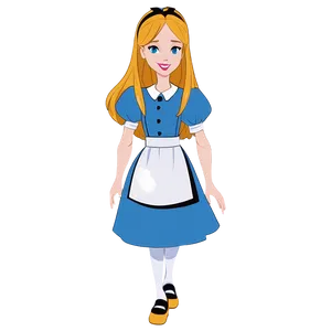 Alice Cartoon Illustration Png 57 PNG Image