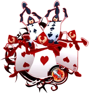 Alice In Wonderland Card Soldiers PNG Image