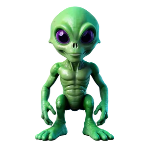 Alien Cartoon For Kids Png Hru PNG Image