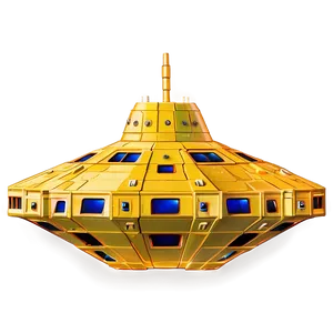 Alien Colony Ship Png Wjk PNG Image