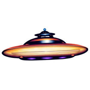 Alien Spaceship Flying Saucer Png Pdd10 PNG Image