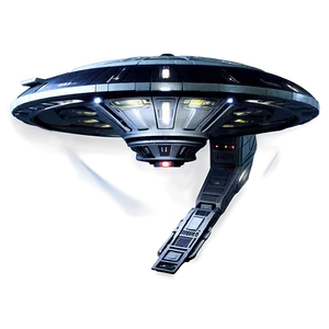 Alien Technology Starship Png 06202024 PNG Image