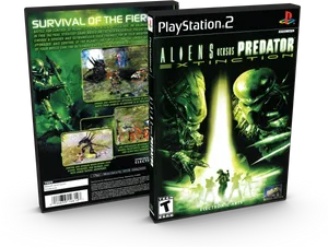 Aliens Versus Predator Extinction P S2 Game PNG Image