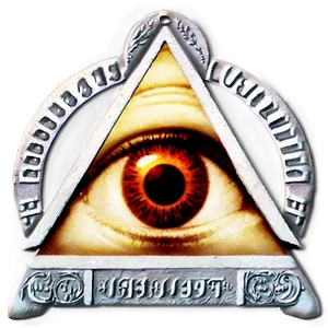 All Seeing Eye Secret Society Png Ofr PNG Image