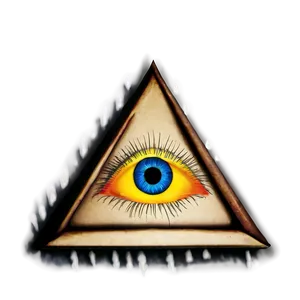 All Seeing Eye Wisdom Symbol Png Xnu PNG Image