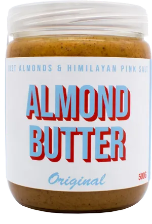 Almond Butter Jar500g PNG Image