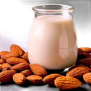 Almond Milk Benefits Png 06272024 PNG Image