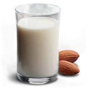 Almond Milk Breakfast Png Row4 PNG Image