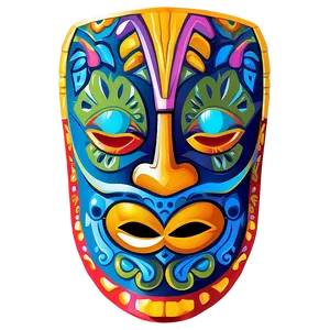 Aloha Tiki Mask Vector Png Ihp54 PNG Image