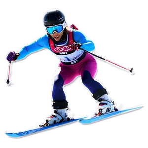 Alpine Skiing PNG 05242024 PNG