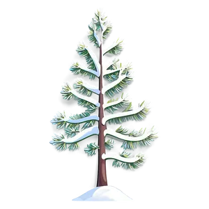 Alpine Snow Tree Png 49 PNG Image