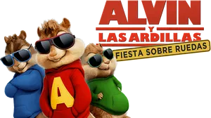 Alvin_and_the_ Chipmunks_ Promotional_ Image PNG Image