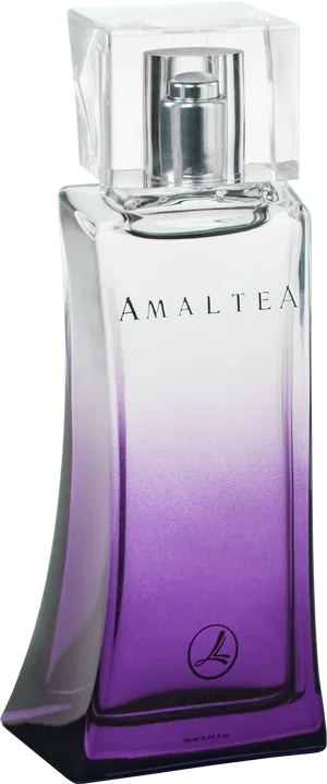 Amaltea Purple Perfume Bottle PNG Image