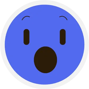 Amazed Emoji Expression PNG Image