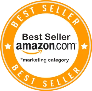 Amazon Best Seller Badge PNG Image