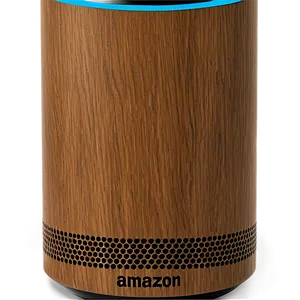 Amazon Echo Vintage Oak Finish Png Aol PNG Image