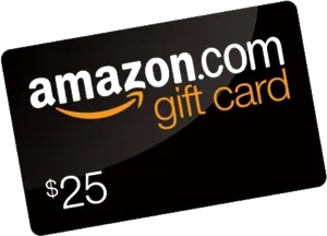 Amazon Gift Card25 Dollars PNG Image