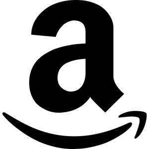 Amazon Logo Black Background PNG Image