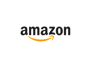 Amazon Logoon Black Background PNG Image