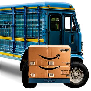 Amazon Package In Truck Png 06292024 PNG Image